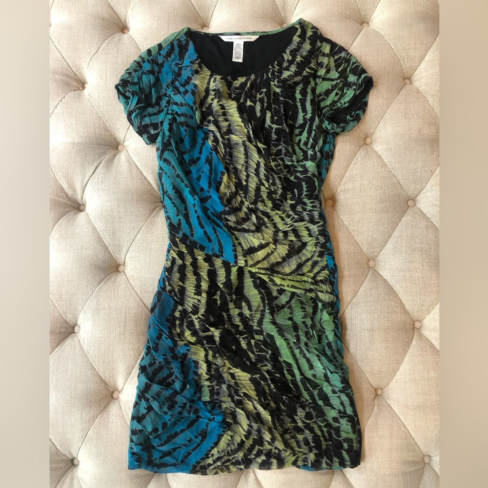 DVF twist dress